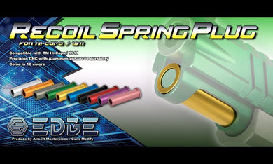 EDGE Custom Recoil Spring Plug for Hi-CAPA 5.1 | Kaharoa Custom Airsoft